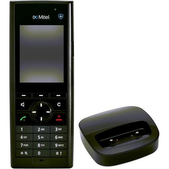 Mitel 712dt DECT Set, Telefon, Schwarz