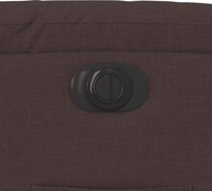 Immagine prodotto vidaXL Reclinabile elettrica in tessuto marrone scuro