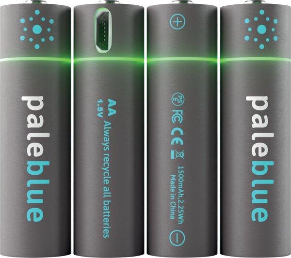 Immagine prodotto Pale Blue AA USB-C (4 pz., AA, 1700 mAh)