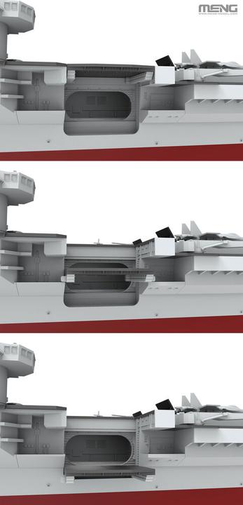 Produktbild Meng-Model Kit Modello Portaerei Liaoning