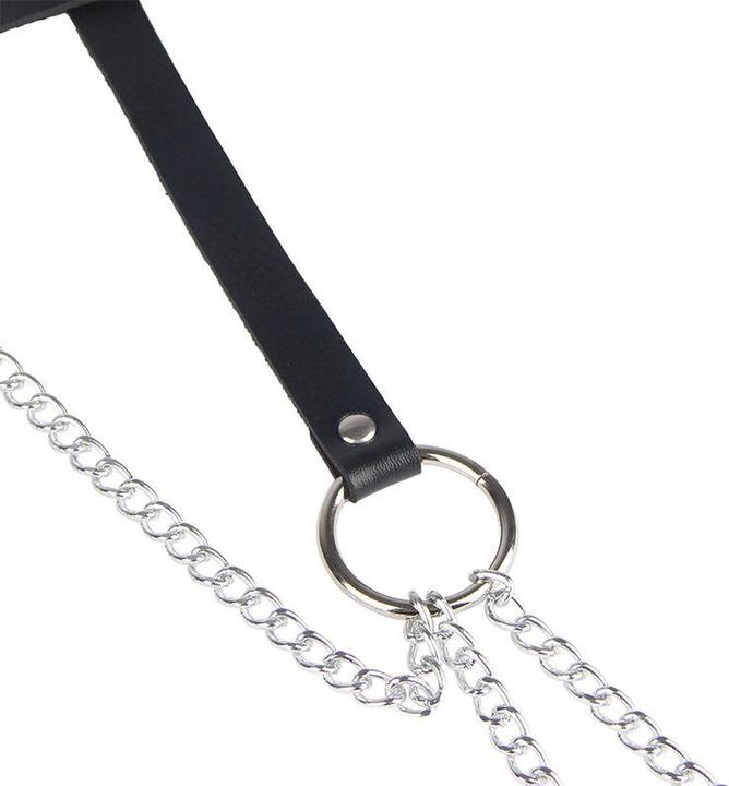 Produktbild Subblime Lederringkettengürtel Schwarz Einheitsgrösse