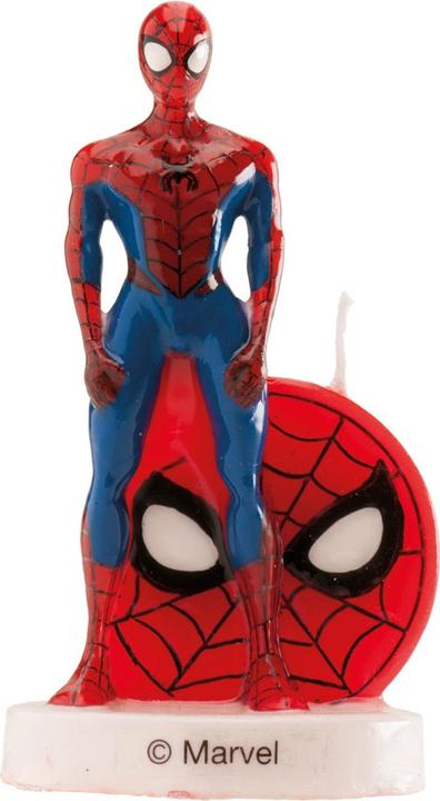 Actual product image Dekora 3D candle Spiiderman (9cm) (1 pcs.)