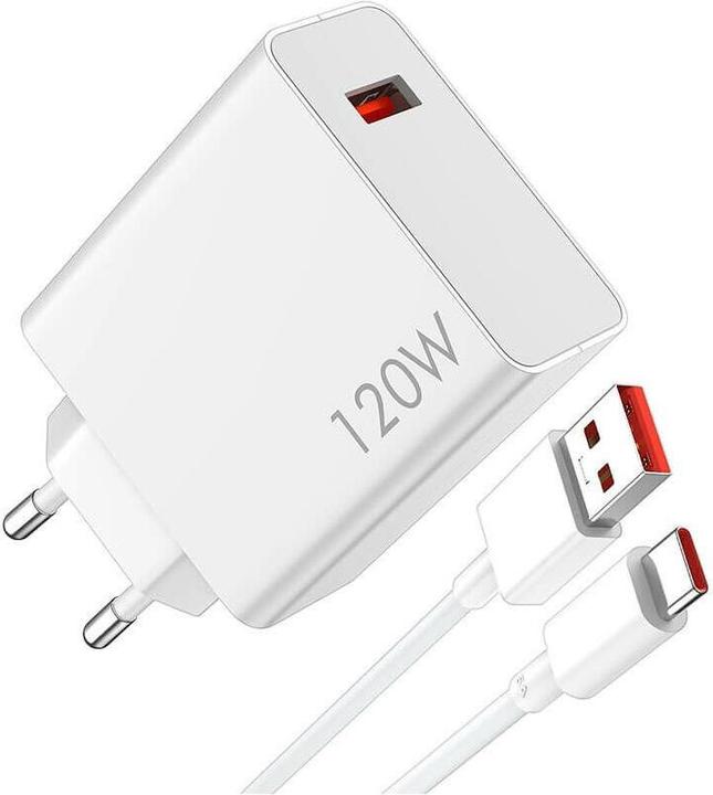 Image du produit Xiaomi Chargeur + câble USB C (120 W, 1 portion)