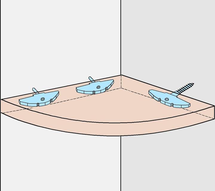 Image du produit Lamifix Supports de rayons (500 pcs)