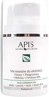 Immagine prodotto Apis Natural Cosmetics Apis - Mix di acidi esfolianti: fitico + piruvico + lattico + ferul 40% 50Ml (50 ml)