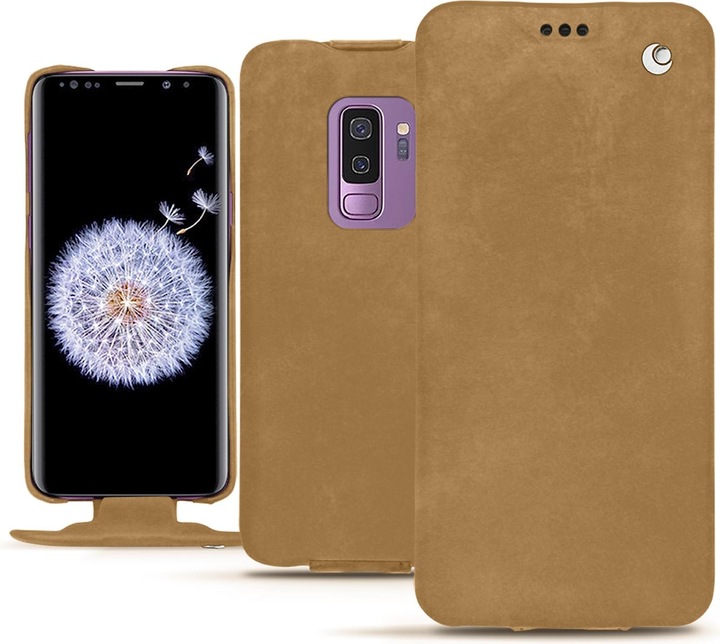 Actual product image Noreve Leather cover vertical (Samsung Galaxy S9+)