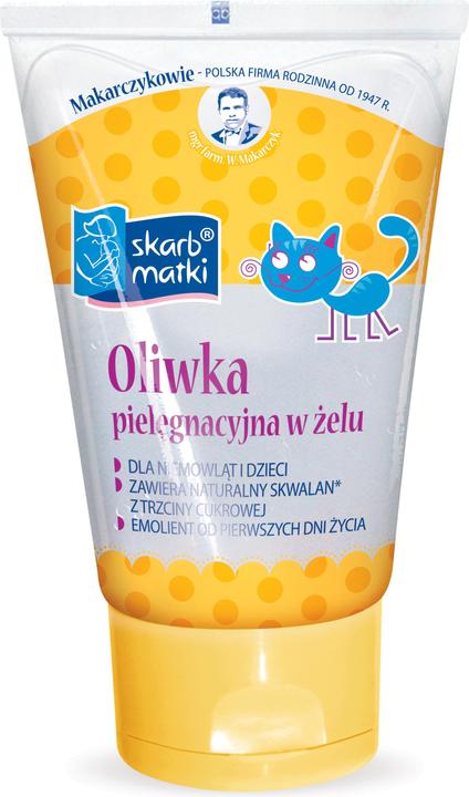 Actual product image Skarb Matki Oliwka pielęgnacyjna w żelu z witaminą E dla niemowląt i dzieci 125ml