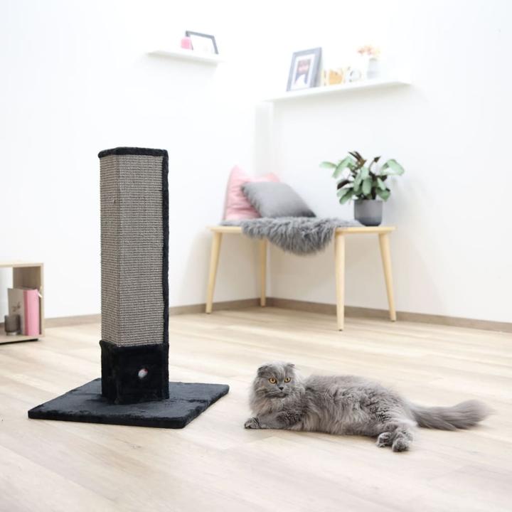 Produktbild Kerbl Kratzsäule 4-Corner (80 cm, Schwarz)