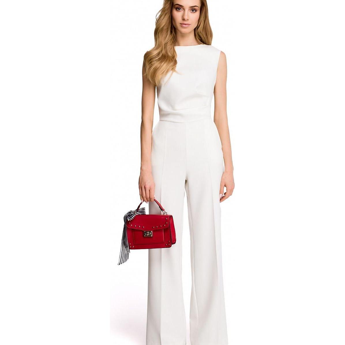 Stylove, Jumpsuit, Overall, Beige, (XL)