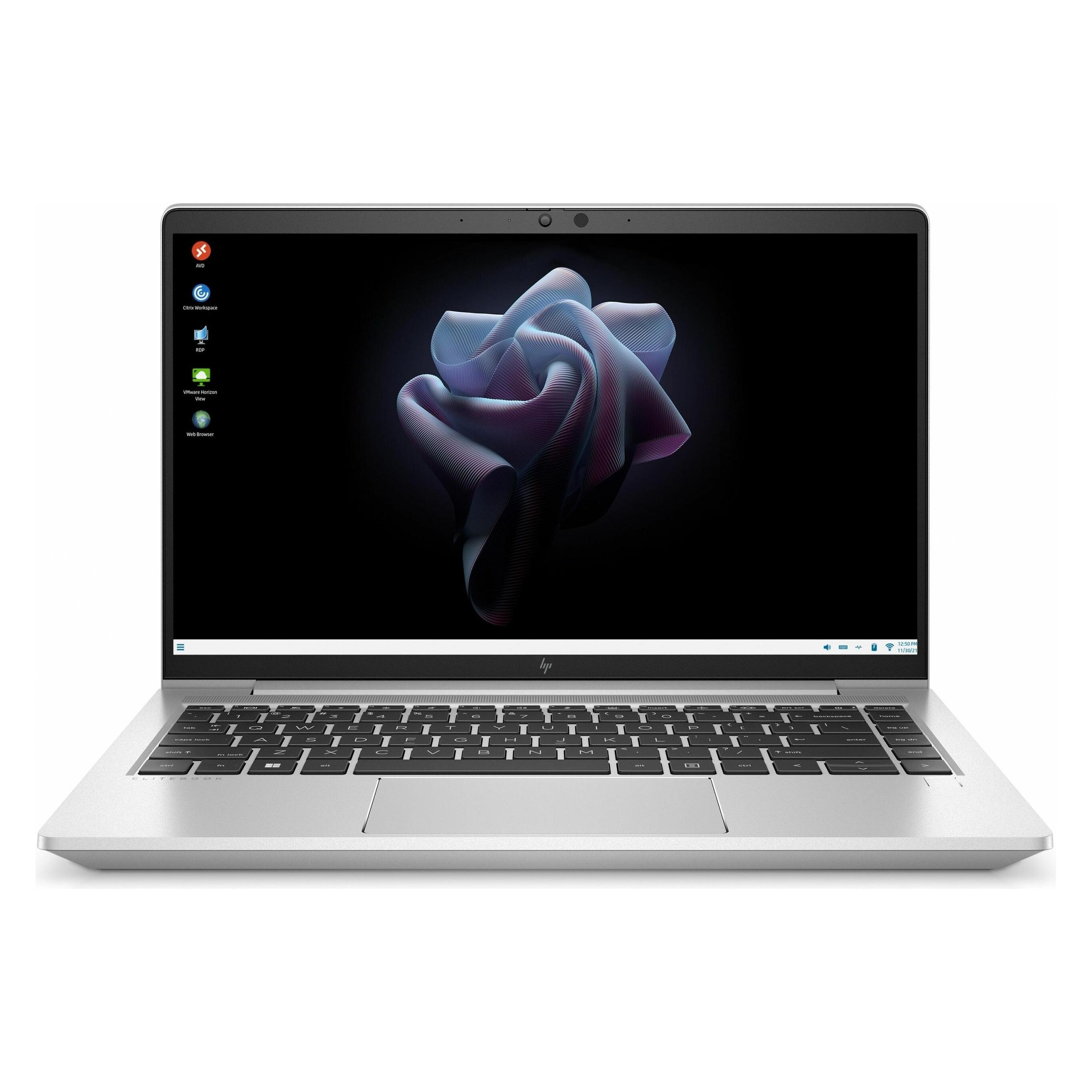 HP Elite mt645 G7 (14", 256 GB, 8 GB, DE, AMD Ryzen 3 5425U), Notebook, Silber