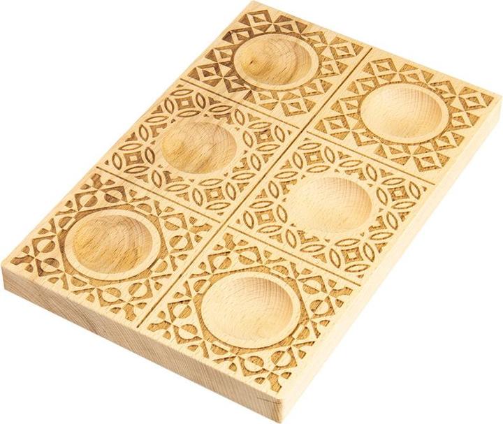 Leonardi Wood Moule à raviolis artisanal 6 coeurs en bois (copy)