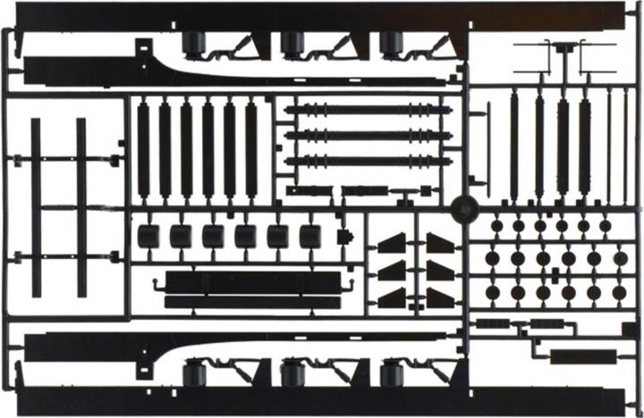 Actual product image Italeri Cargo Trailer 3-axle semi-trailer