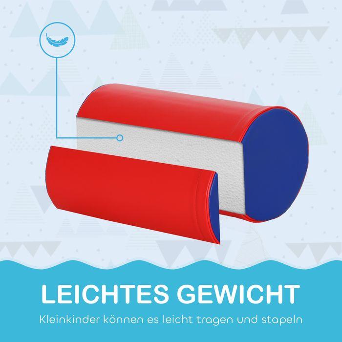 Image du produit Swisshandel24 Bausteinset 5er-Set Schaumstoff Bausteine Bauspielzeug, 1-3 Jahre, gelb-rot