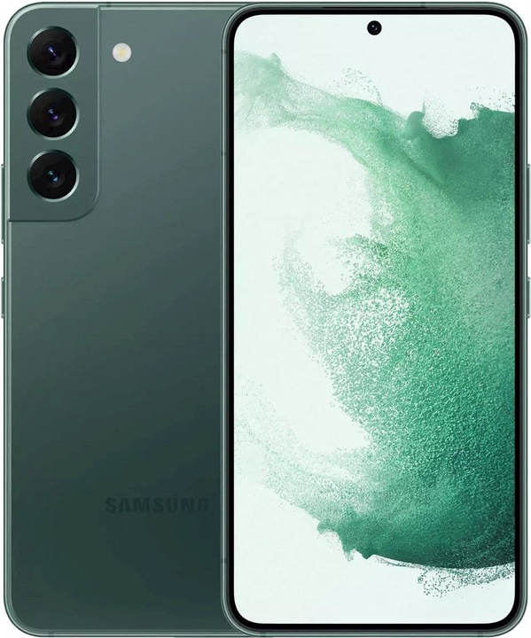 Produktbild Samsung Galaxy S22 EU (128 GB, Green, 6.10", Dual SIM, 50 Mpx, 5G)