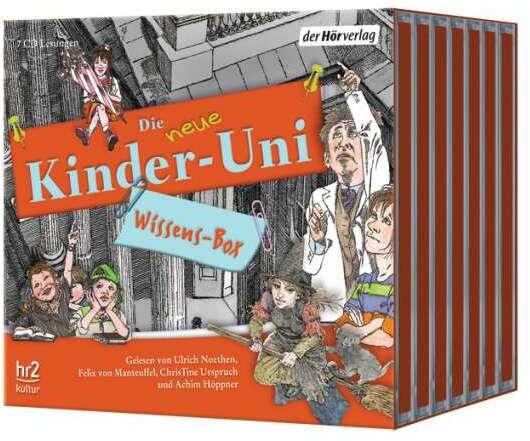 Produktbild Die NEUE Kinder-Uni Wissens-Box (Achim Höppner, Volker Ufertinger, Stefan Rahmstorf, Christine Urspruch, Felix Manteuffel, Deutsch)