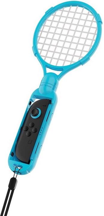 Actual product image iPega SW2054 Tennis Rackets for JoyCon Controllers Nintendo Switch 2 Red/Blue (Damaged Package) (Switch)