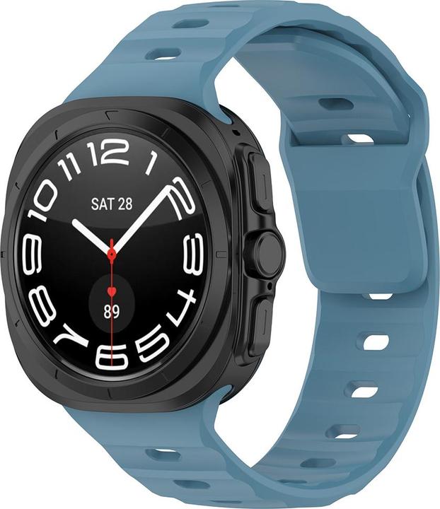 Actual product image Techsuit - Watchband (W055) - Samsung Galaxy Watch Ultra 47mm - Turquoise (Silicone)