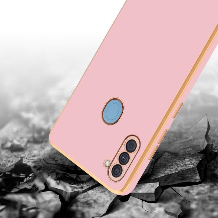 Actual product image Cadorabo Case for Samsung Galaxy A11 / M11 in TPU with camera protection LM130 Style (Samsung Galaxy A11, Samsung Galaxy M11)