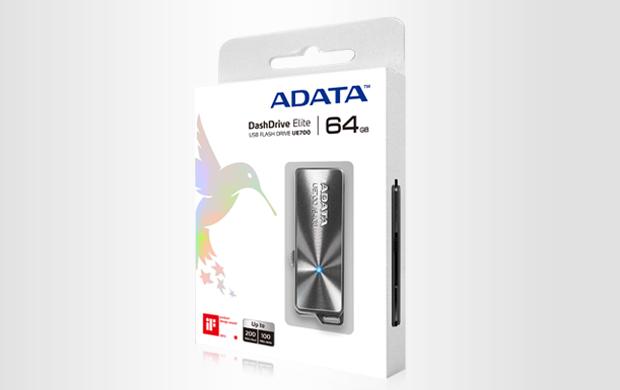 Actual product image Adata UE700 USB flash drive USB Type-A 3.2 Gen 1 (3.1 Gen 1) (64 GB)