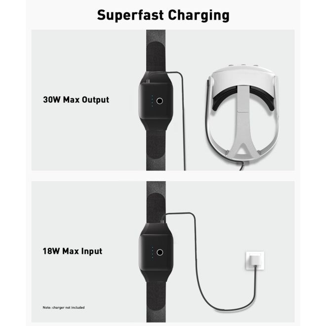 Immagine prodotto MU Classic Batteria da cintura (10000mAh) M1 Wearable Power Pak