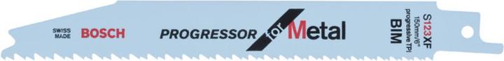 Produktbild Bosch Professional Zubehör Säbelsägeblatt S 123 XF Progressor for Metal, 100er-Pack