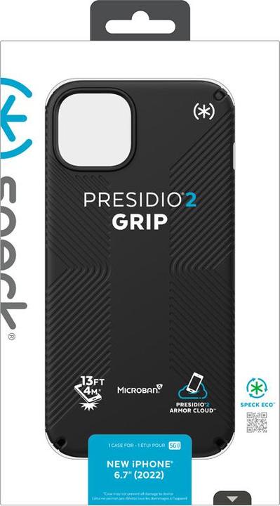 Actual product image speck Iphone 14 Max Presidio 2 Grip (Apple iPhone 15 Plus, Apple iPhone 14 Plus)