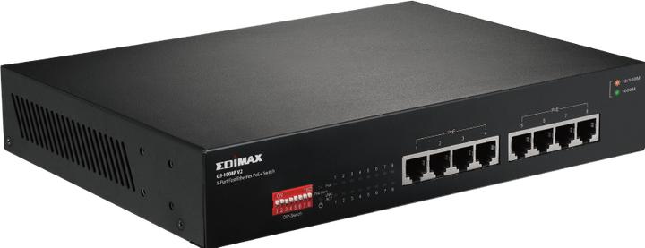 Produktbild edimax GS-1008P V2: 8 Port GE PoE+ Switch (8 Ports)