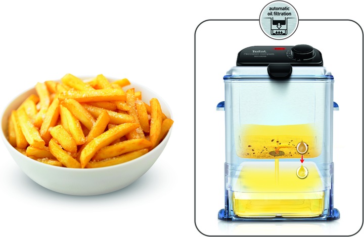Image du produit Tefal Oleoclean Compact FR7016 Friteuse à huile / Deep Fryer