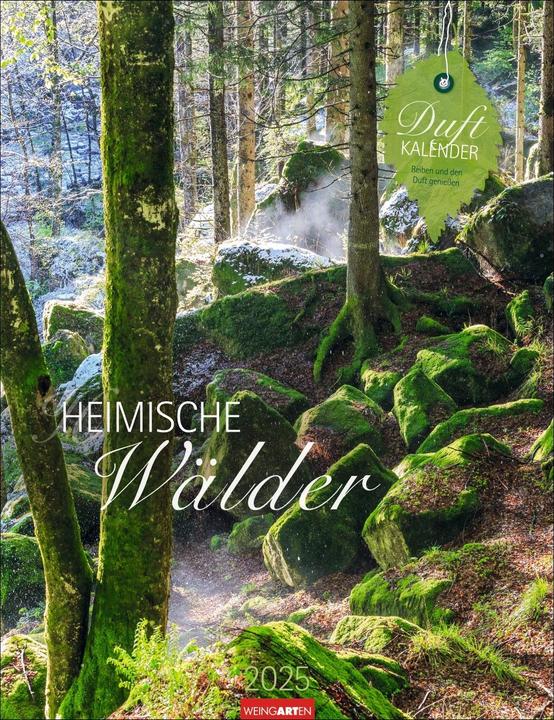 Produktbild Heimische Wälder Kalender 2025 - Duftkalender (30 x 39 cm)