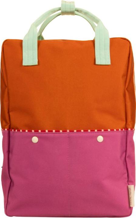 Image du produit Sticky Lemon Klebriger Zitronen -Rucksack/Boekentas grosser besser zusammen - colourblocking - Kiesorange