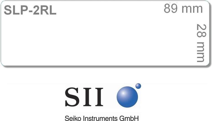 Actual product image Seiko SLP-2RL Address labels
