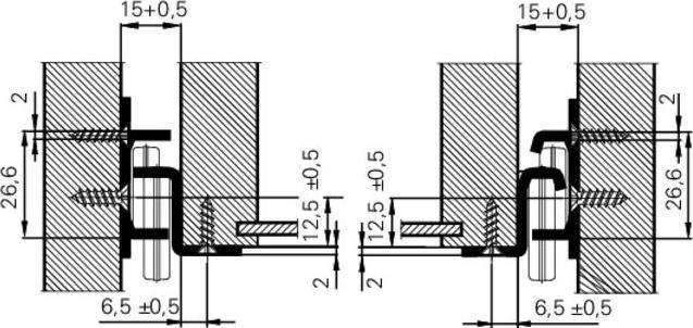 Actual product image Fulterer Single pull-out FR2071 white 70/56kg