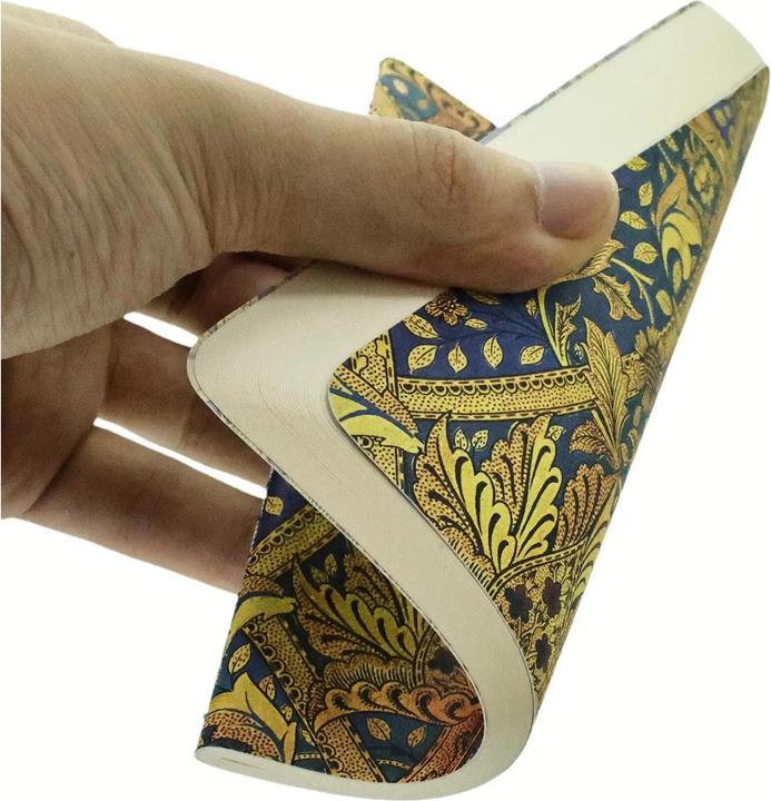 Actual product image Paperblanks Morris Windstoss A6 notebook, blank, multicoloured (A6, Plain, Soft cover)