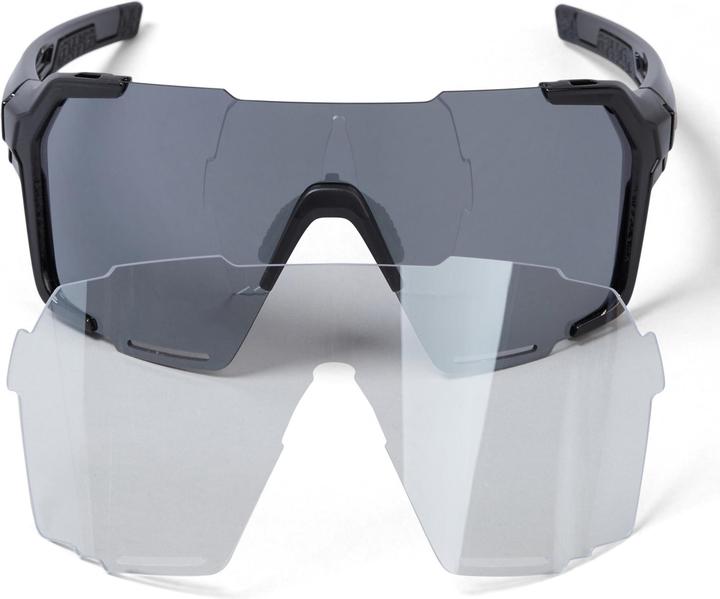 Produktbild Endura Singletrack Frameless, Bk (Schwarz, flash mirror finish lens for bad weather, Klare (Schlechtwetter-)Linse mit Flash-Spiegel-Finish, REVO coloured mirror main lens)