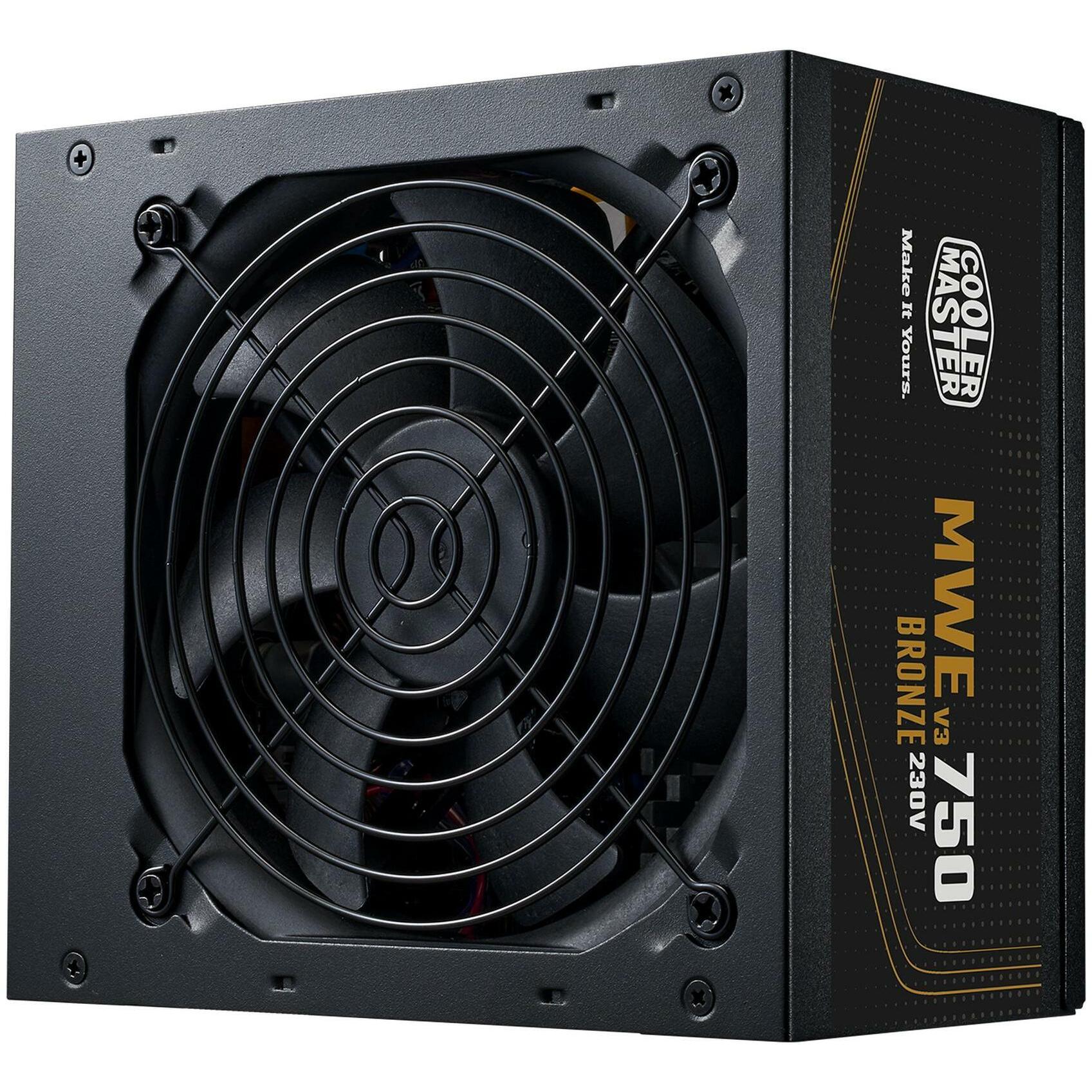 Cooler Master MWE Bronze V3 | MPE-7501-ACABW-3BEU | 750 W (750 W) (MPE-7501-ACABW-3BEU)