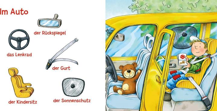 Actual product image Buggy-Bücher: Mein Buggy-Bildwörterbuch: Unterwegs (German, Lucia Fisher, 2019)