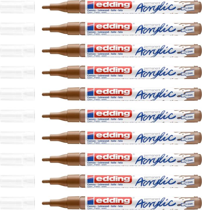 Produktbild Edding Acrylmarker 5300 Fein (Haselnuss, 2 mm, 1 x)