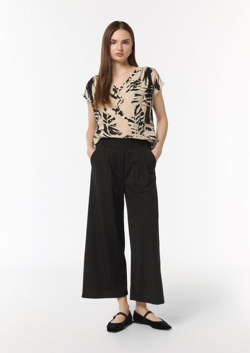 Image du produit Comma Bluse Blusenshirt mit All-over-Print (38)
