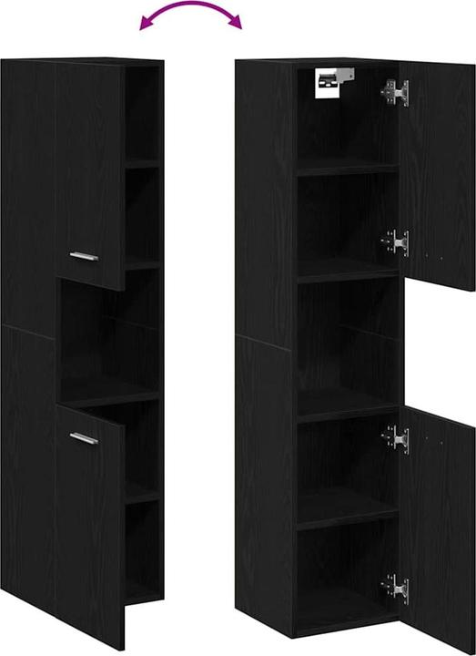 Actual product image vidaXL Badezimmerschrank