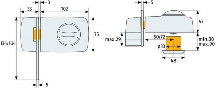 Image du produit Abus 7030 S EK