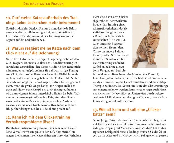 Immagine prodotto Katzen-Clicker-Box (Tedesco, Birgit Rödder, 2013)