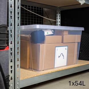 Produktbild Galaxus Allzweckbox - 5er Set (29 x 19 x 13 cm, 4.50 l)