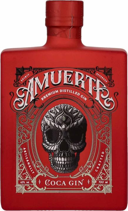 Amuerte Gin Coca Leaf Red Edition (1 x 70 cl)