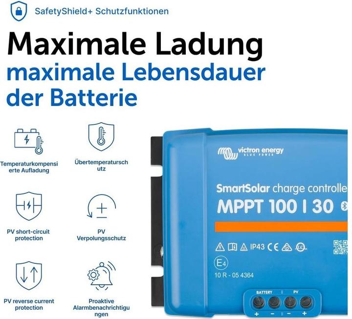 Actual product image Victron Energy SmartSolar 100/30 MPPT