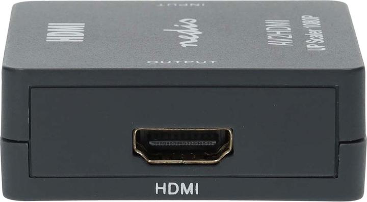 Actual product image Nedis HDMI T Converter 3X RCA Jack HDMIT Output 1-Way 1080p 1.65 Gbps ABS Anthracite