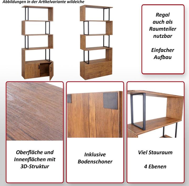 Produktbild MCW A27B (183 x 80 x 31 cm)
