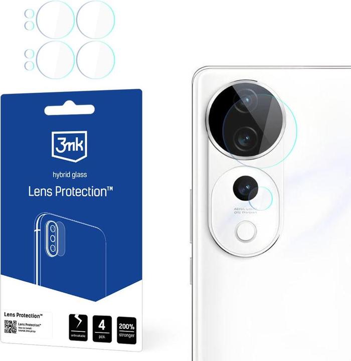 Image du produit 3MK Lens Protect VIVO S19 Ochrona na obiektyw aparatu 4szt (4 pcs, Vivo V19)