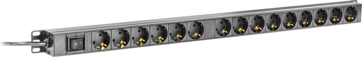 Actual product image Deltaco GT-8513 - stikdåse - 4000 Watt (15 x, 2 m)