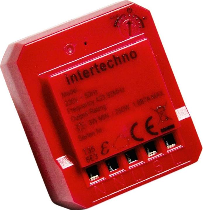 Produktbild Steffen Einbaudimmer Mini 250 W Phasenabschnitt, Rot