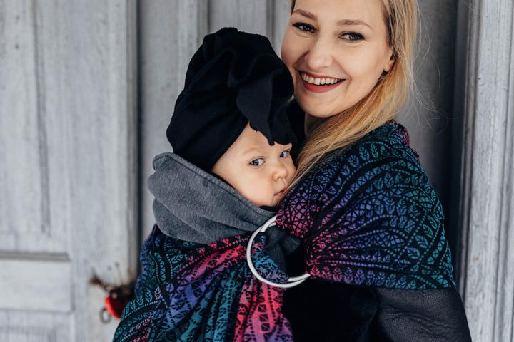 Produktbild Lennylamb Ring Sling - Peacock'S Tail - Black Opal (1.80 m)